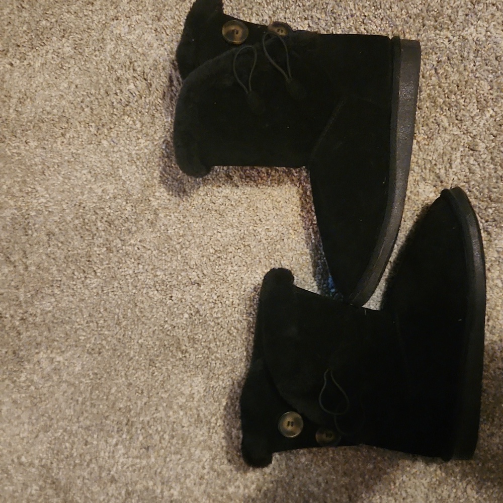 SUGAR Black Boots sz 6.5